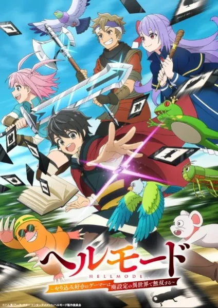 Hell Mode: Yarikomizuki no Gamer wa Hai Settei no Isekai de Musou suru - Anizm.TV